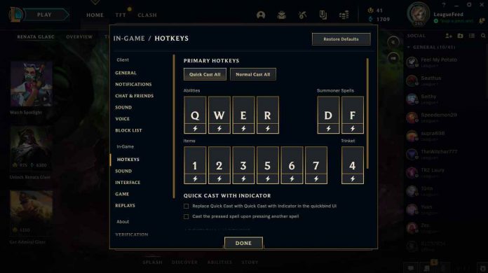 The Best Keyboard Settings for League of Legends - LeagueTips